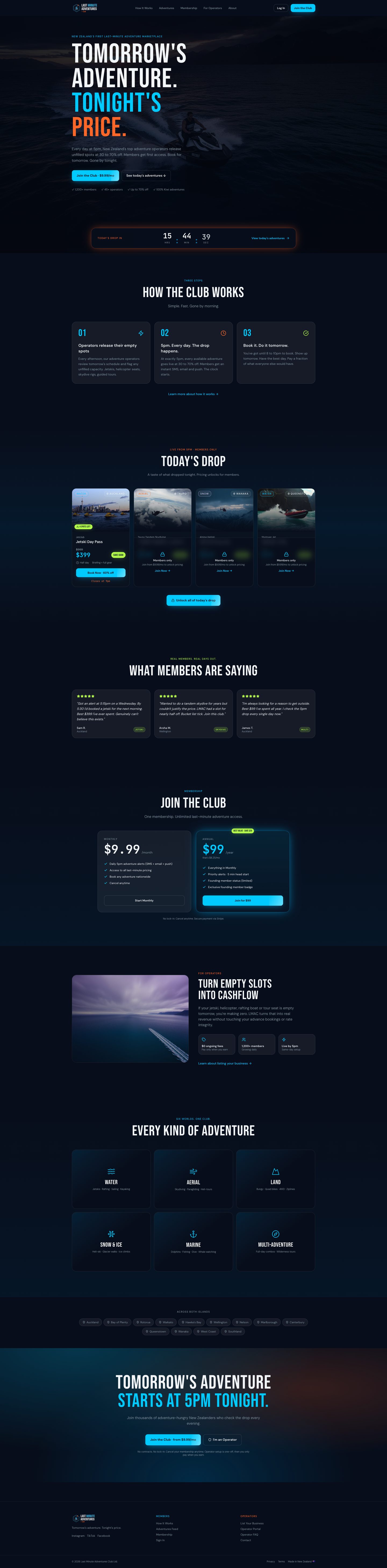The marketing home