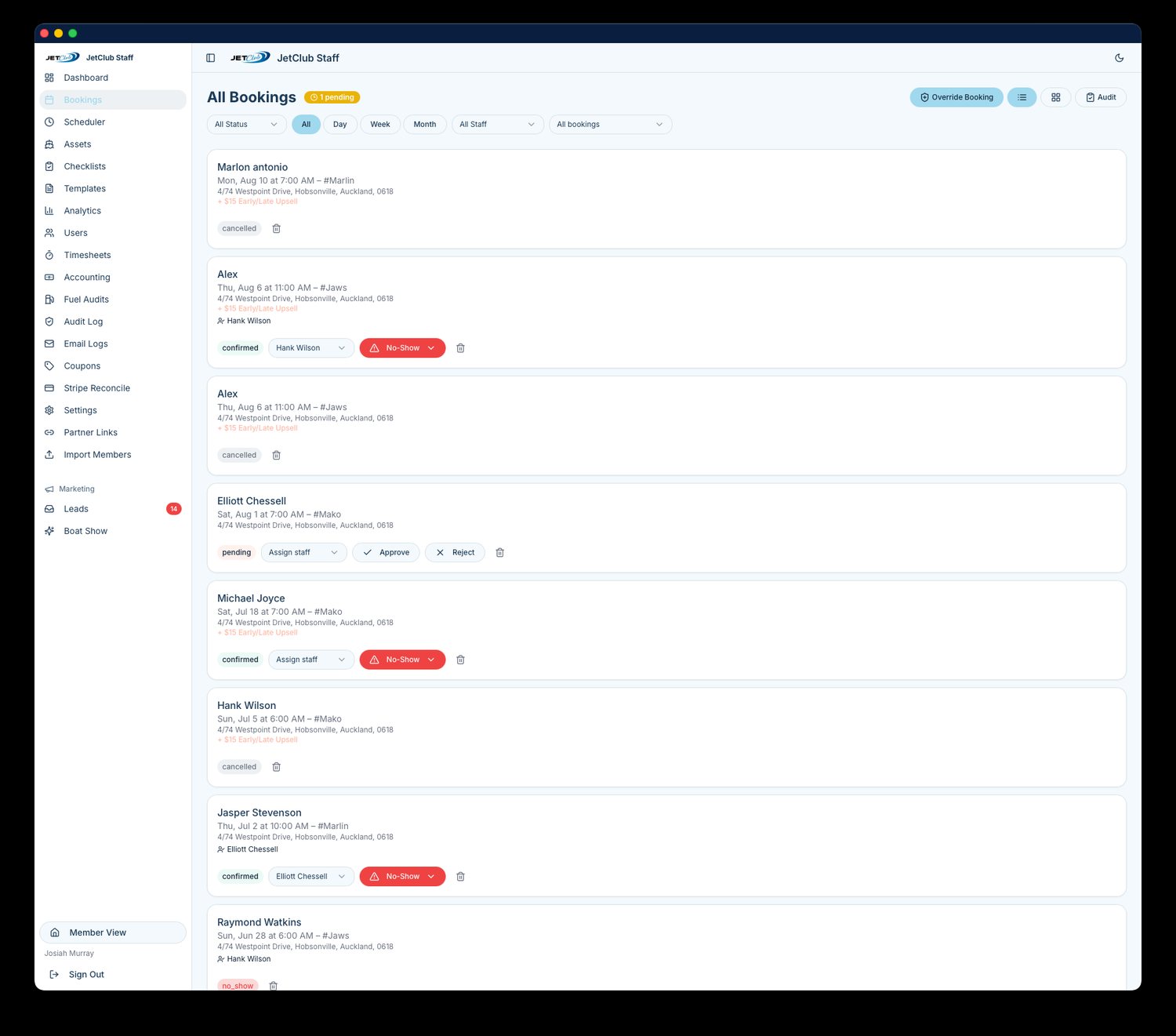 Leads pipeline