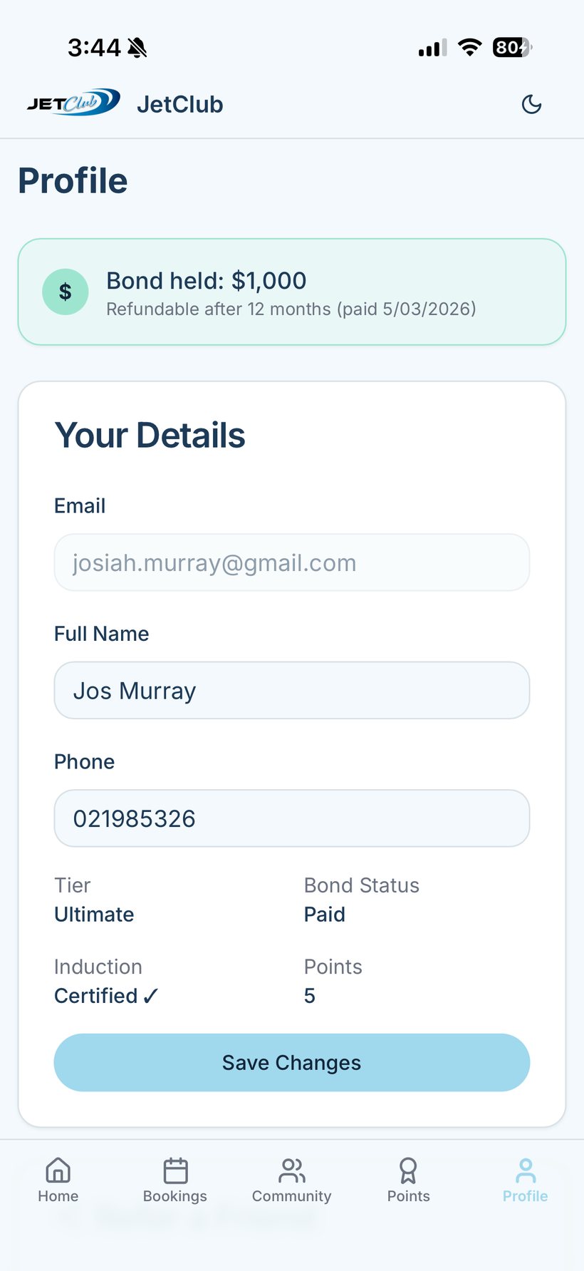 Bookings