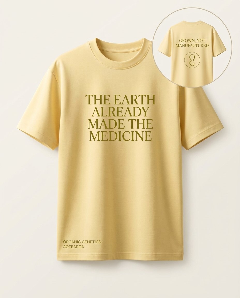The earth already made the medicine