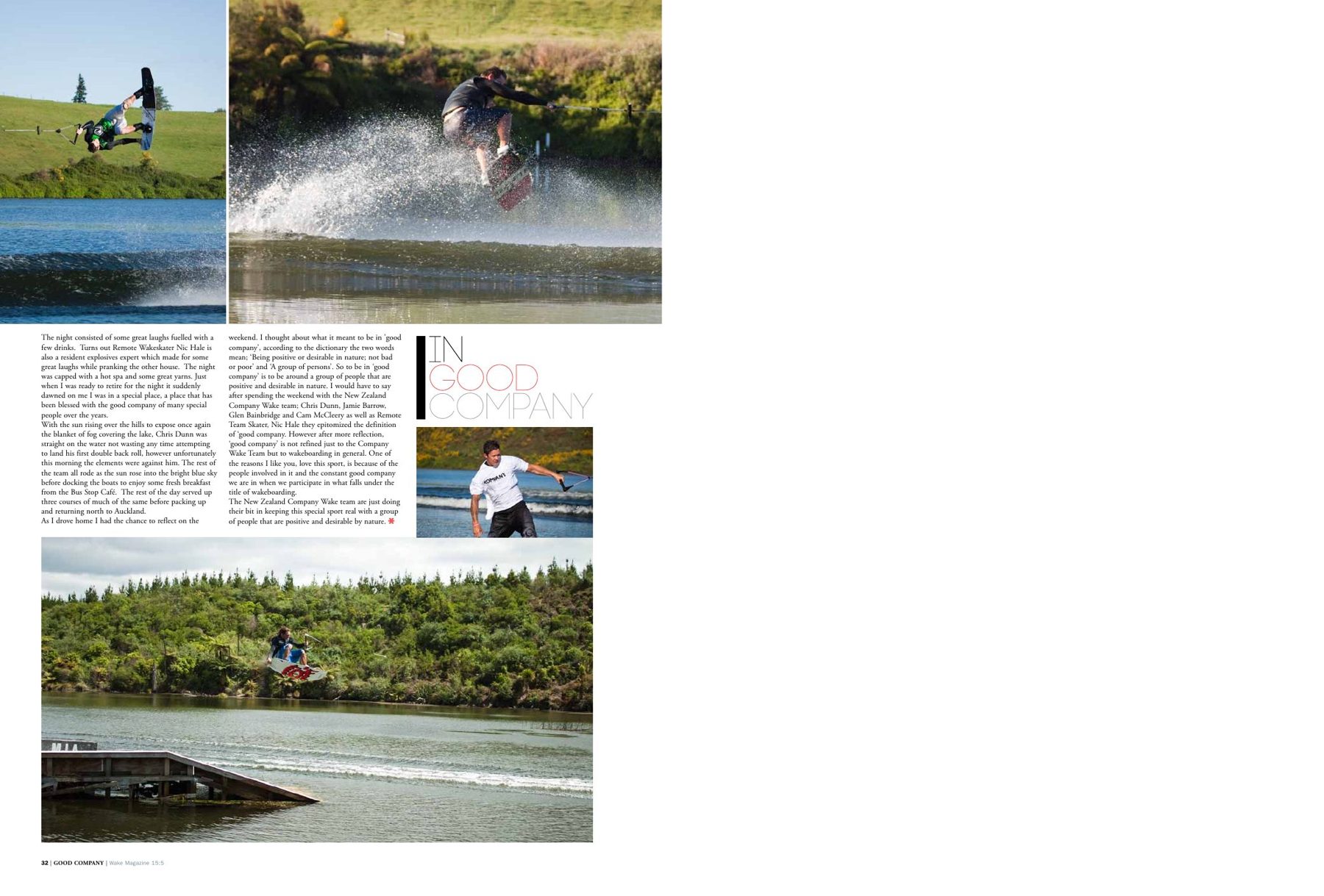 Wake Magazine — Company profile, continued