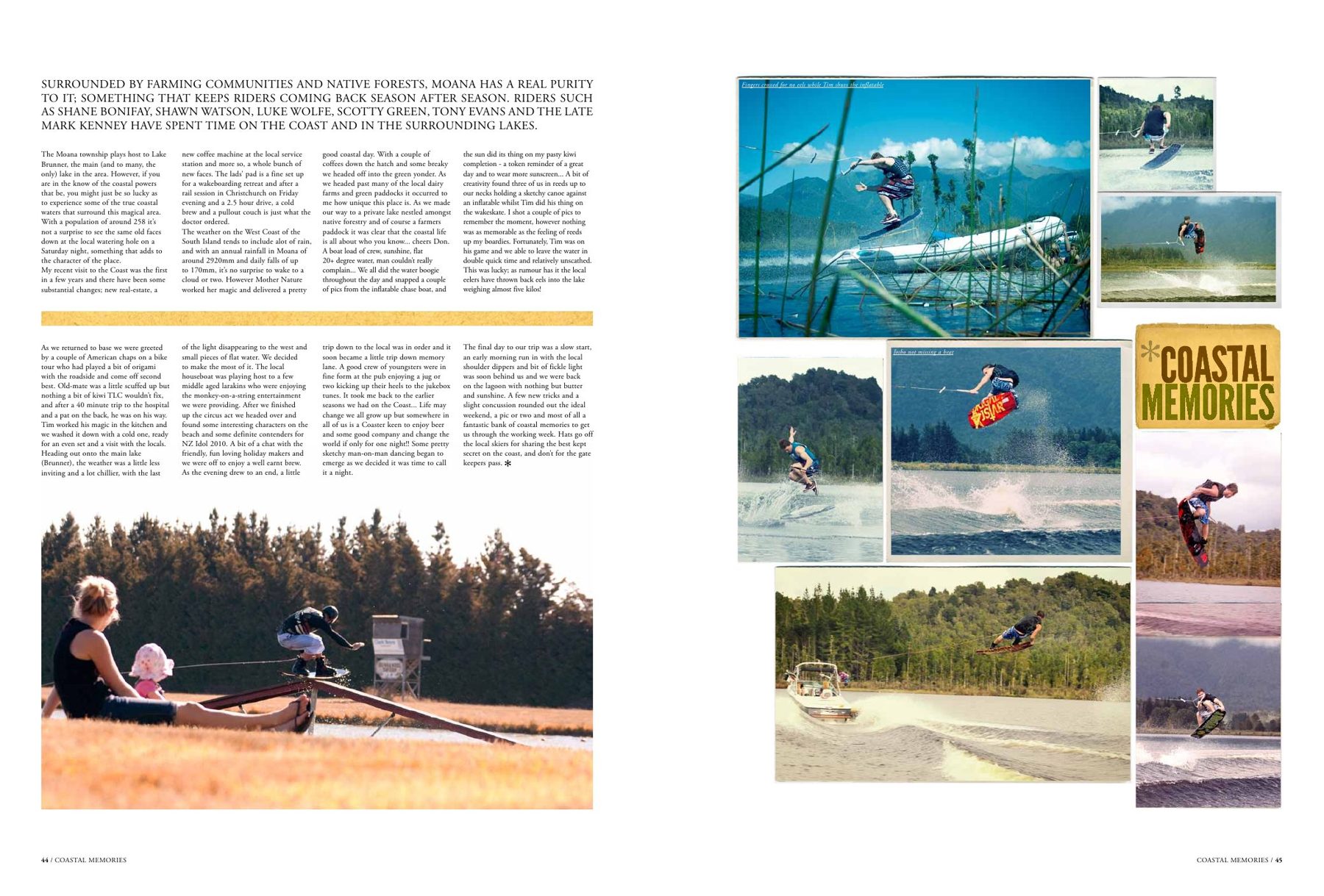 Wake Magazine — Feature spread, continued