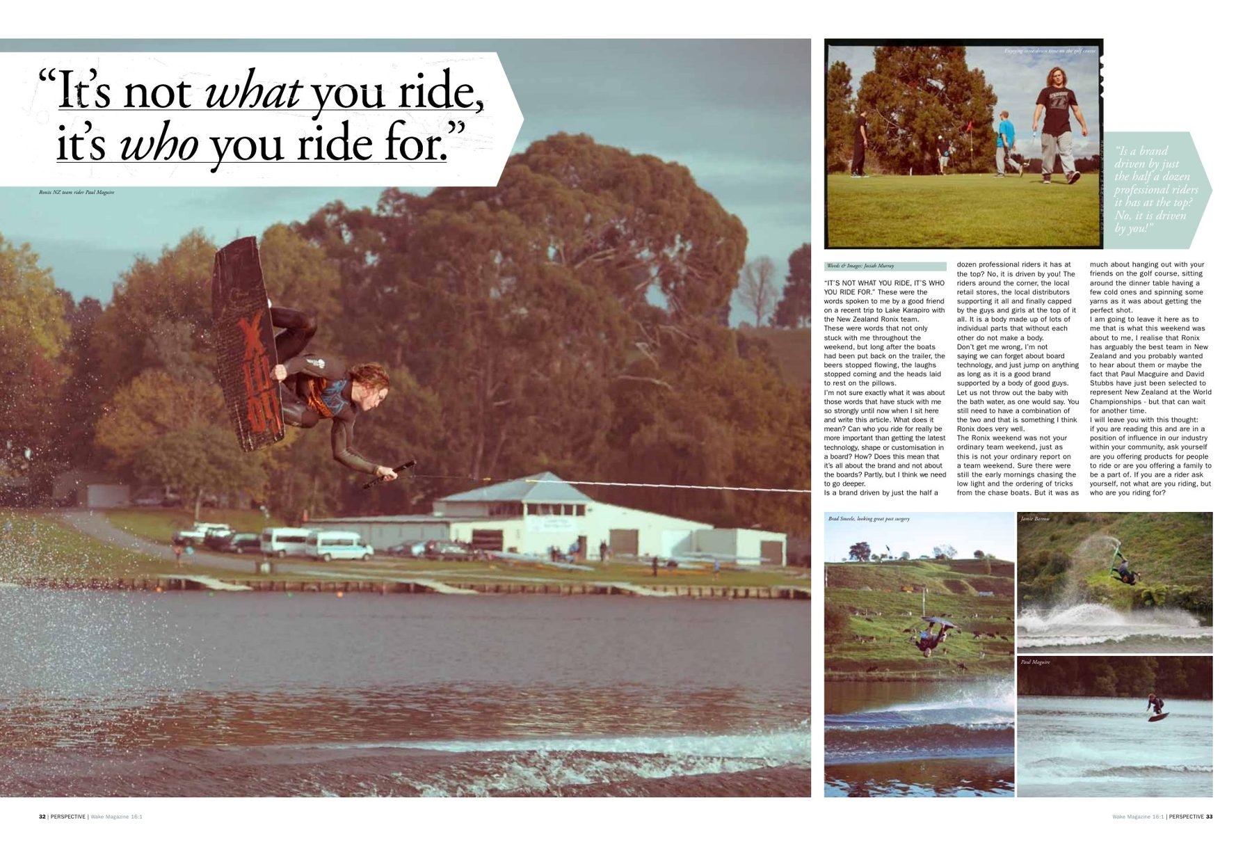 Wake Magazine — Ronix