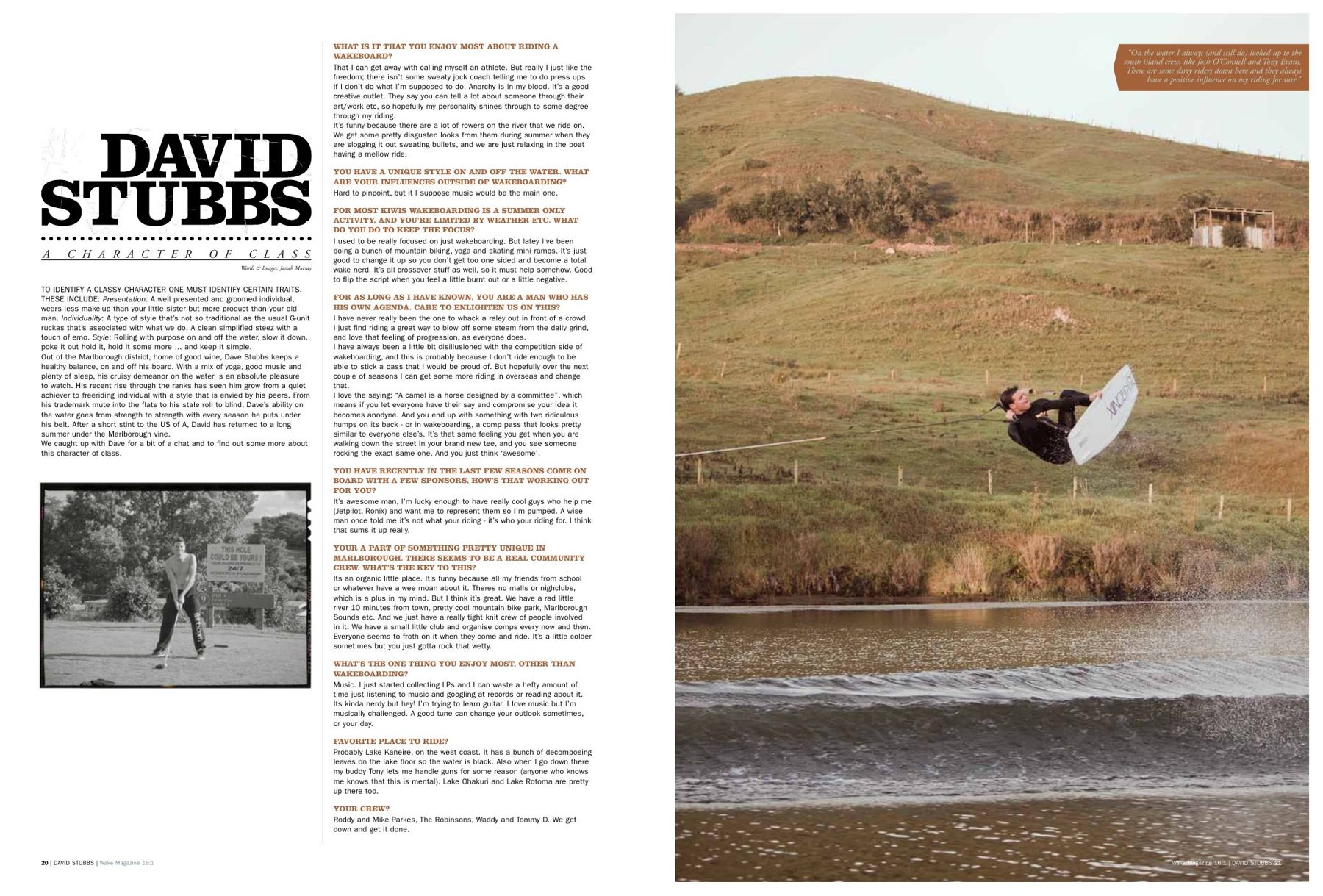 Wake Magazine — Stubbs feature