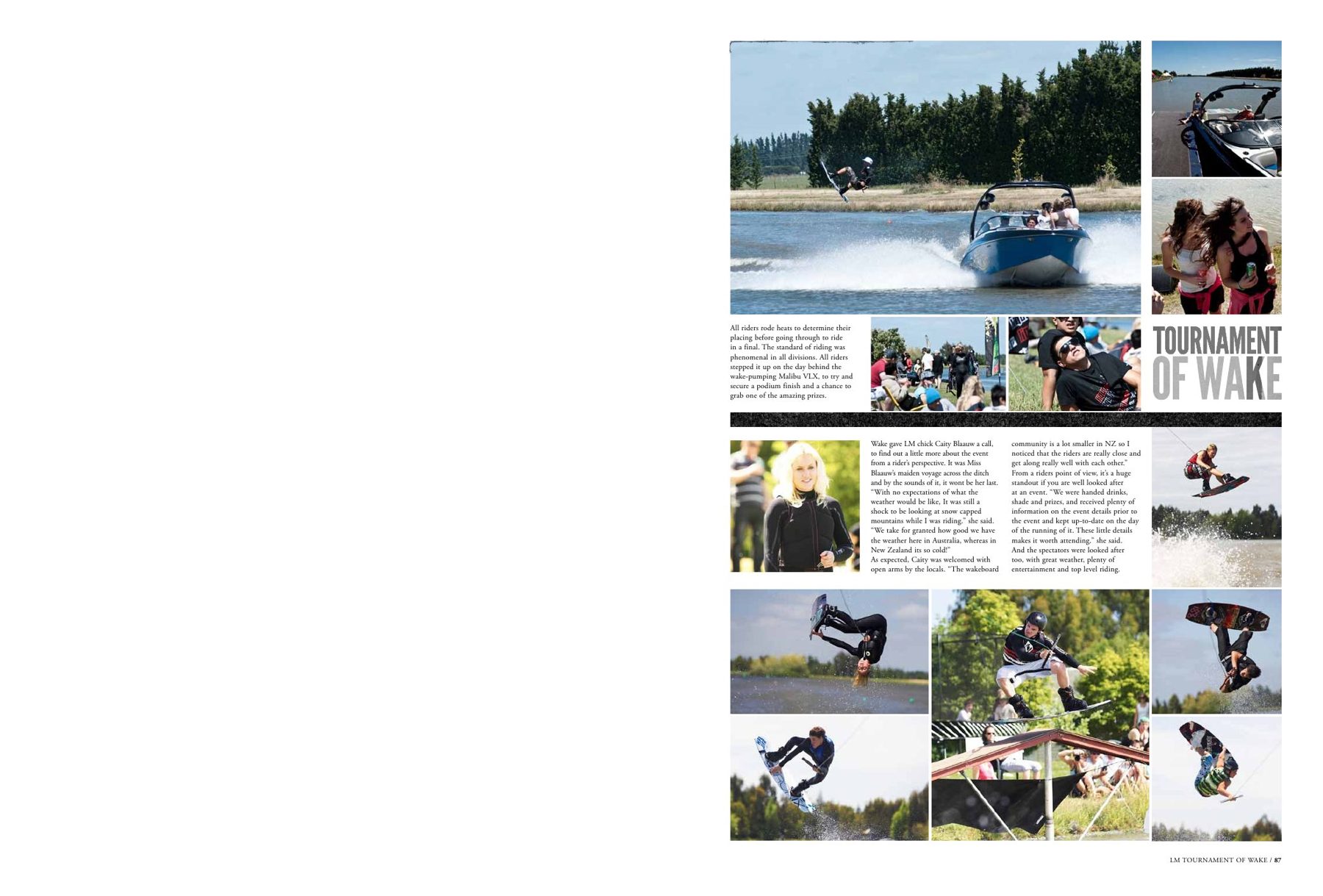 Wake Magazine — Tournament coverage